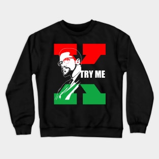 Malcolm X, Black Lives Matter, African American, Black Girl Magic Crewneck Sweatshirt